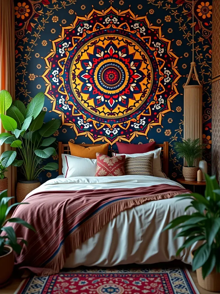 Bold Modern Bedroom Wallpaper Prints Design with Impact Decor Angle