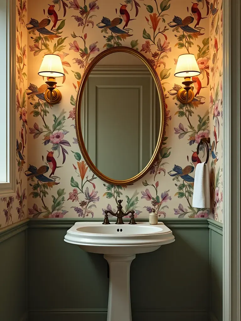 Vintage Bathroom Wallpaper: Chic Retro Ideas for Timeless Style - Decor ...
