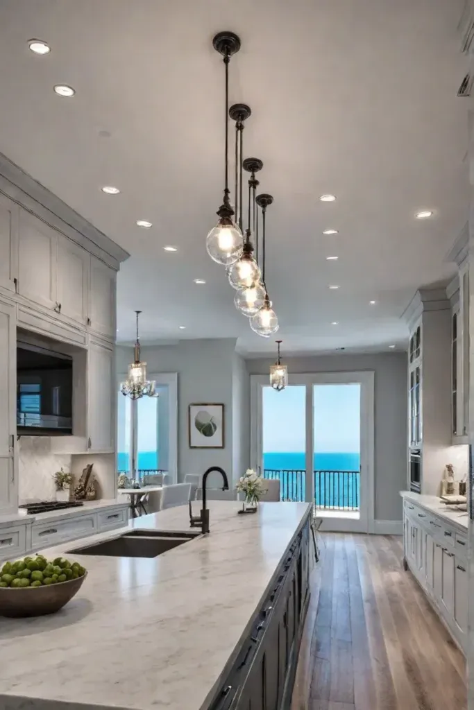 bright and airy kitchen ambiance